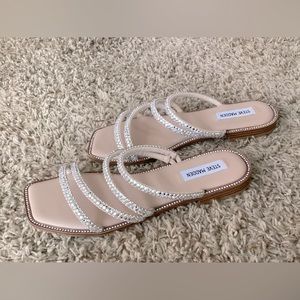 Steve Madden scrappy bling sandals size 9.5